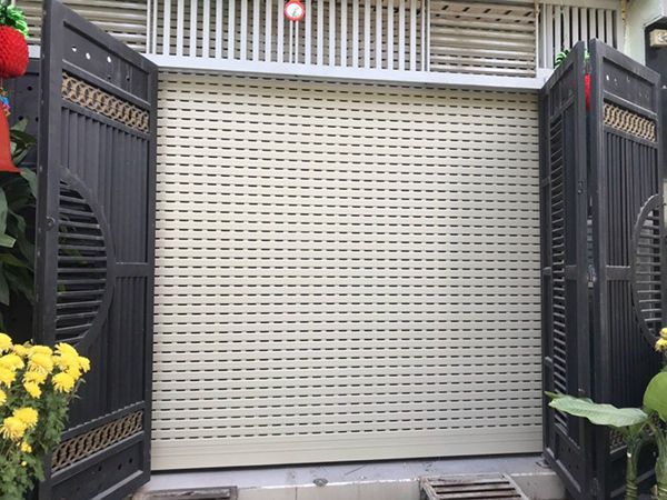 Mẫu cửa cuốn khe thoáng